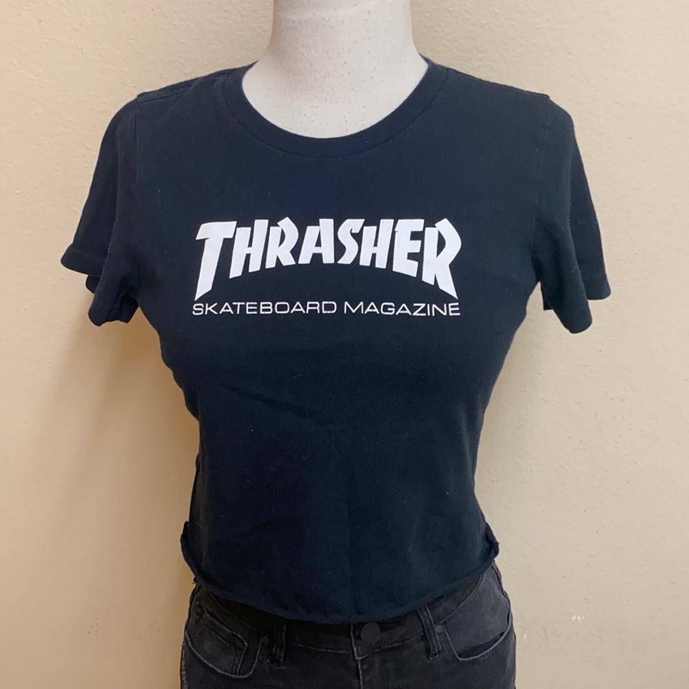Thrasher Crop Tee